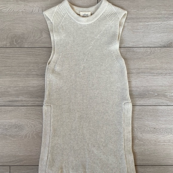 ARITZIA Wilfred sleeveless knit sweater in XXS